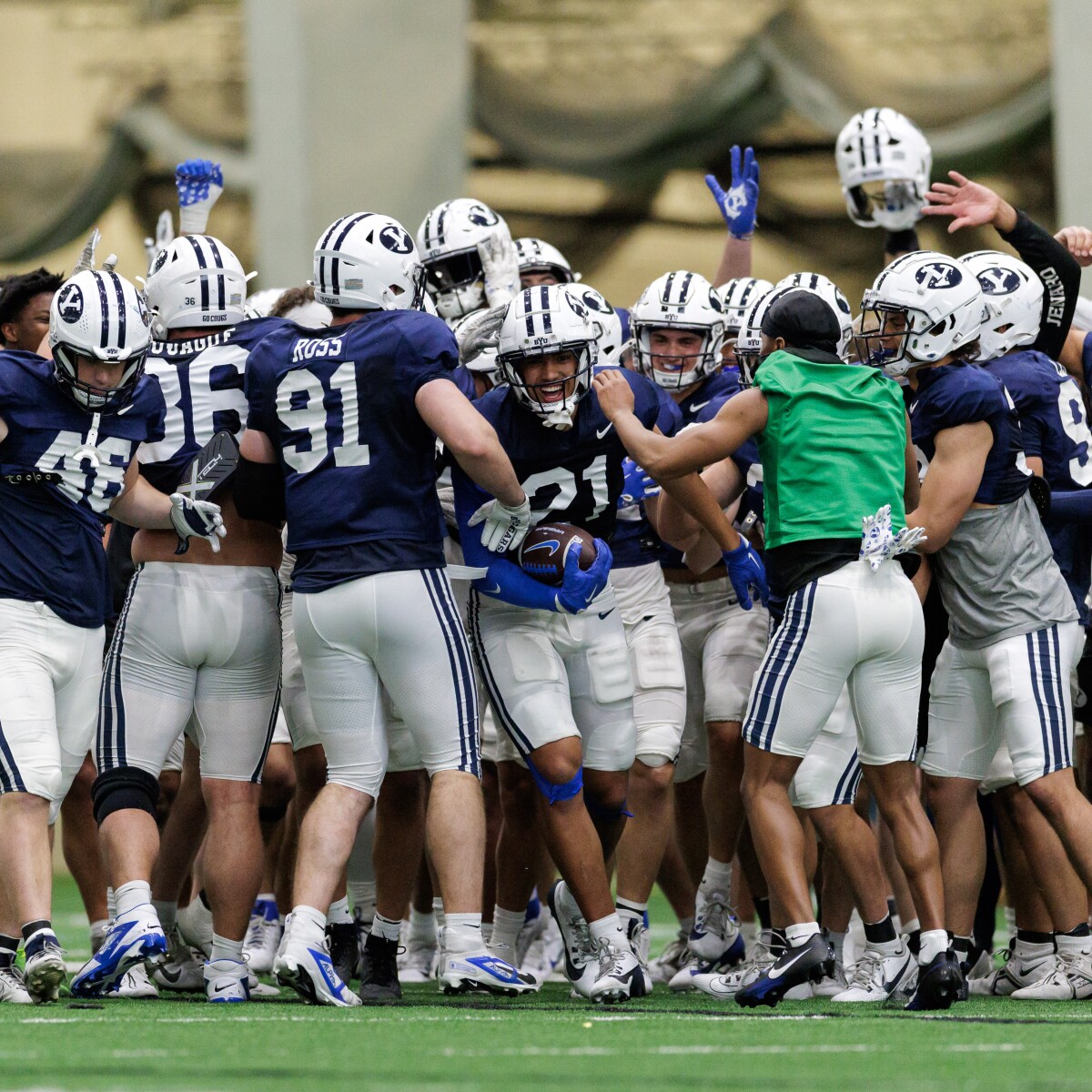 Byu Wraps Up Second Week Of Spring Practice Byu Daily Universe Byu Wraps Up Second Week Of Spring Practice Byu Daily Universe