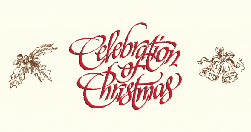 Celebration of Christmas poster art