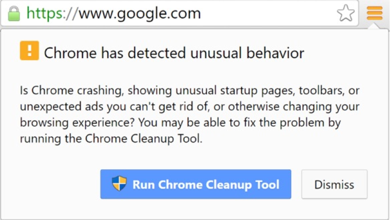 Google Chrome Cleanup Tool