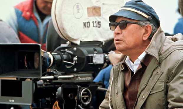 A man on a movie set.